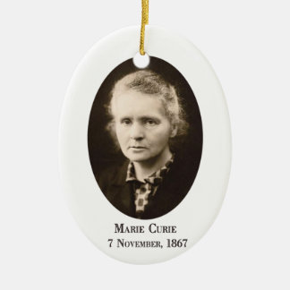 Ornamento De Cerâmica Marie Curie