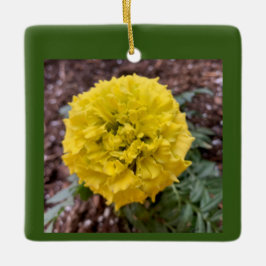 Ornamento De Cerâmica Marigold