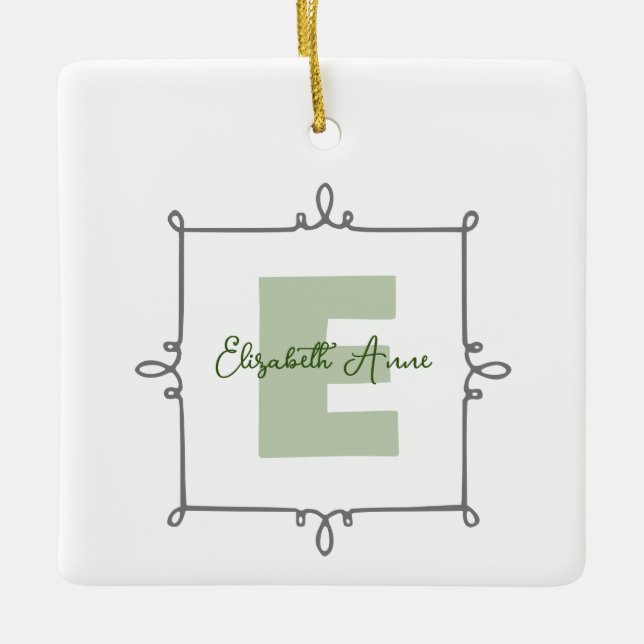 Ornamento De Cerâmica Mariposa (Frente)