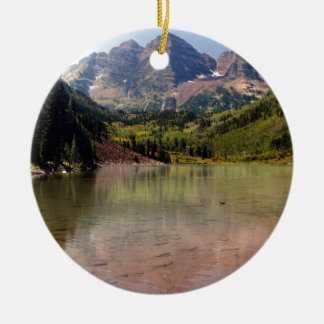 Ornamento De Cerâmica Maroon Bells