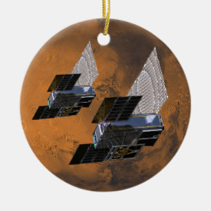 Ornamento De Cerâmica Mars Cubo por MarCO CubeSats