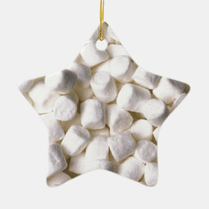 Ornamento De Cerâmica marshmallows