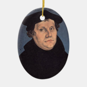 Ornamento De Cerâmica Martin e Katherina (von Bora) Luther