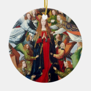 Ornamento De Cerâmica Mary, rainha do céu, C. 1485 - 1500
