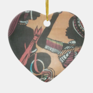 Ornamento De Cerâmica MASAI Hakuna Matata.JPG
