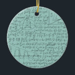 Ornamento De Cerâmica Mathematic Lovers, Math Formula, Math Geek<br><div class="desc">The perfect Cute Mathematic Lovers, Math Formula, Math Geek, a pattern gift idea for all men, women & kids who loves Math Equation Seamless fabric! Makes an ideal gift for your mom, dad, sister, brother, aunt, uncle, grandma or grandpa & for your love ones for their Wedding Anniversaries, Birthdays, Summer,...</div>