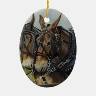 Ornamento De Cerâmica Maude & Maddie