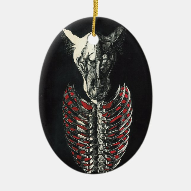 Ornamento De Cerâmica McRib (Frente)