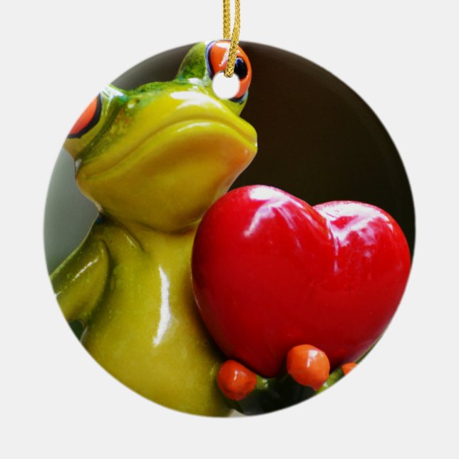 Ornamento De Cerâmica Me Ame...Sou Lonley (Frente)