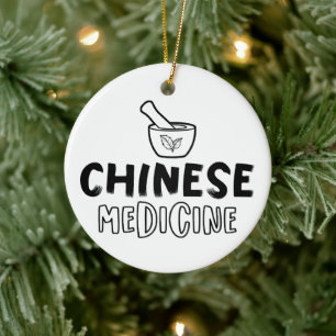 Ornamento De Cerâmica Medicina chinesa Herbs Medicina Terapêutica Herbal