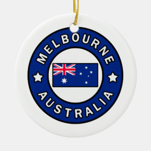 Ornamento De Cerâmica Melbourne Austrália