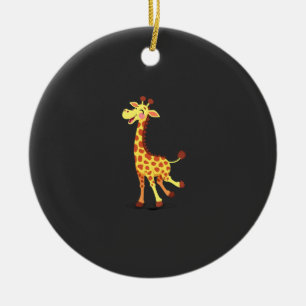 Ornamento De Cerâmica Melhor Arte de Girafa para Homens e Mulheres Adult