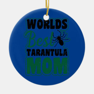 Ornamento De Cerâmica Melhor Mãe Design Tarantula