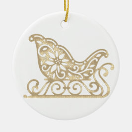 Ornamento De Cerâmica "Melhor Mãe Nunca" Reindeer