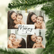 Melhor Mamãe do Mundo 4 Colagem de Fotos Personali