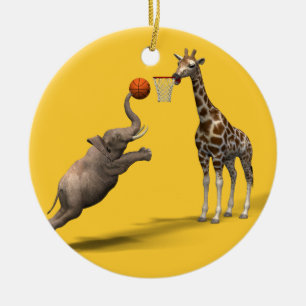 Ornamento De Cerâmica Melhor Scorer de Basquete