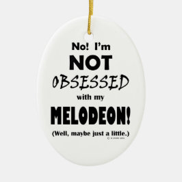 Ornamento De Cerâmica Melodeon Obsso
