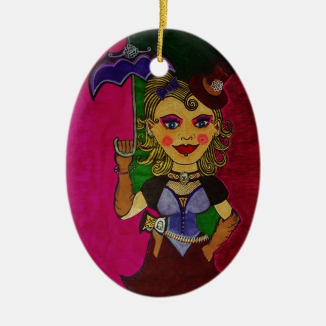 Ornamento De Cerâmica "Melodia " (Frente)