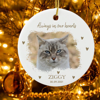 Ornamento De Cerâmica Memorial Pet Personalizado