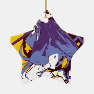 Ornamento De Cerâmica Menina do fantasma