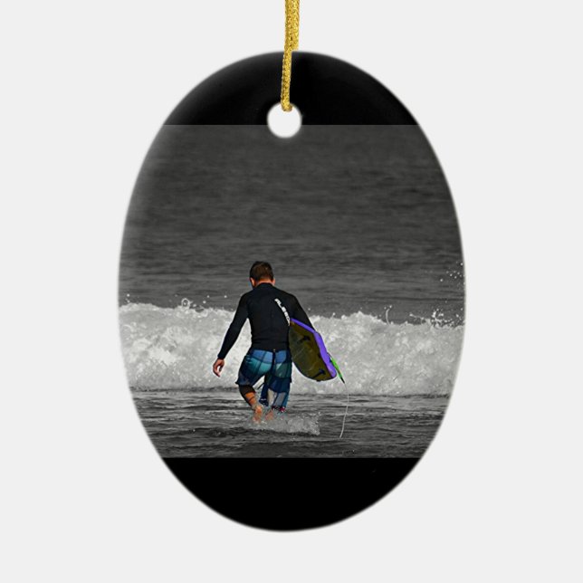 ORNAMENTO DE CERÂMICA MENINO E SEU CONSELHO DA DANÇA (Frente)