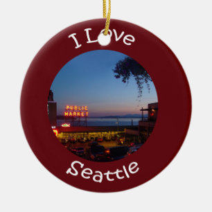 Ornamento De Cerâmica Mercado de lugar de piques