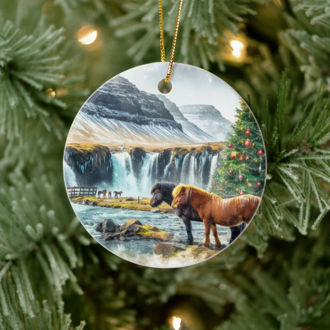 Ornamento De Cerâmica Merry Christmas - 10 (Árvore)