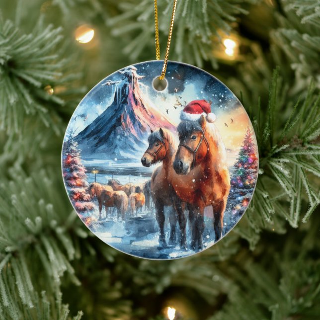 Ornamento De Cerâmica Merry Christmas - 11 (Árvore)