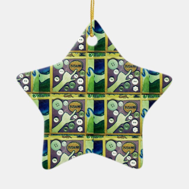 Ornamento De Cerâmica Meu botão.png (Frente)