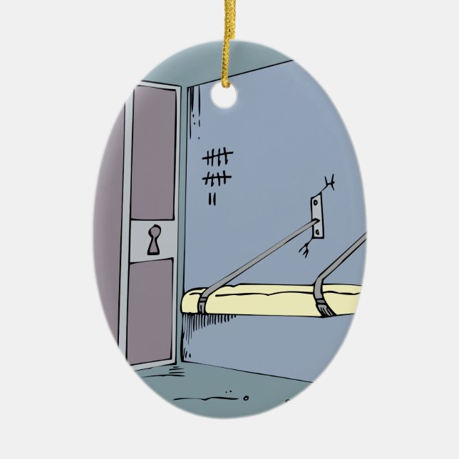 Ornamento De Cerâmica Meu primeiro apartamento (Frente)