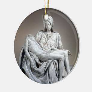 Ornamento De Cerâmica Michelangelo - A Pieta