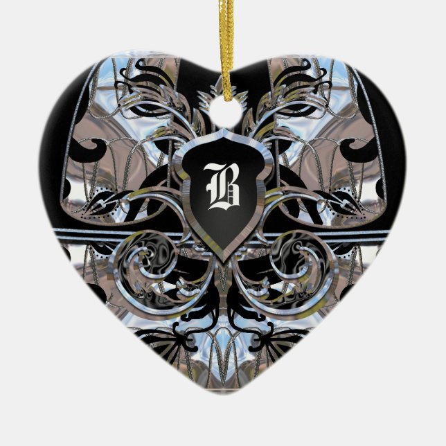 Ornamento De Cerâmica Microbiom Victorian (Frente)