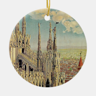 Ornamento De Cerâmica Milão