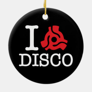 Ornamento De Cerâmica Mim disco de 45 adaptadores