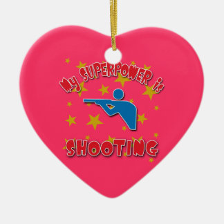 Ornamento De Cerâmica Minha superpotência está disparando