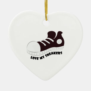 Ornamento De Cerâmica Minhas sapatilhas