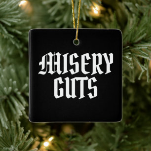 Ornamento De Cerâmica Misery Guts