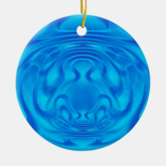 Ornamento De Cerâmica Mistério Azul