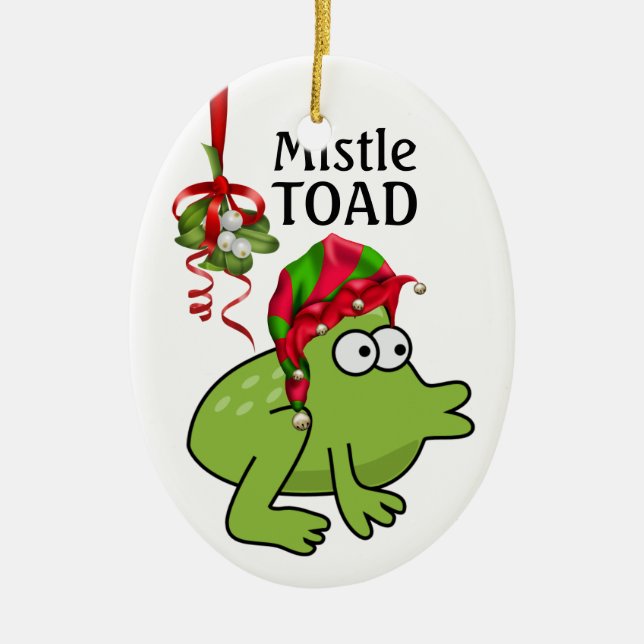 Ornamento De Cerâmica MistleTOAD 2 - SRF (Frente)