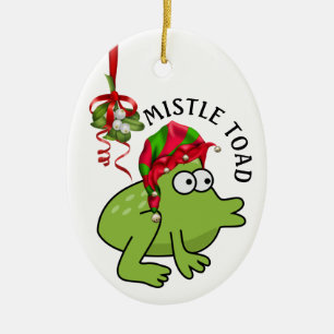 Ornamento De Cerâmica MistleTOAD - Veja Meu Outro Também -