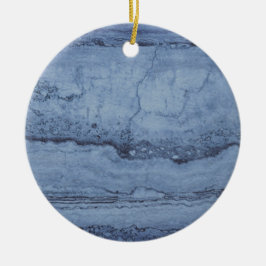 Ornamento De Cerâmica Misture Blue abstrato Granite