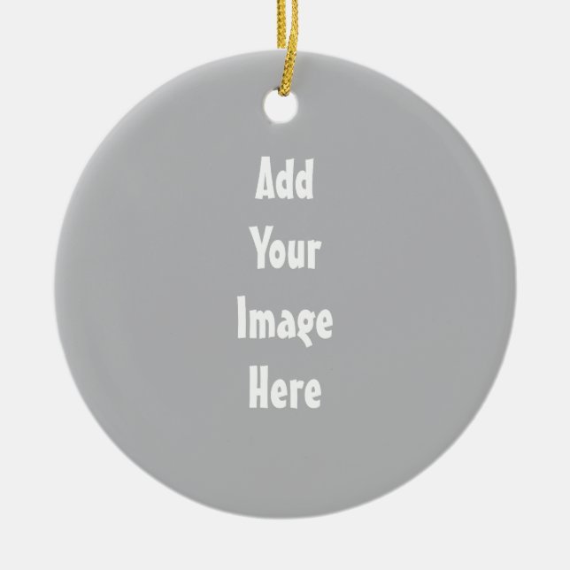 Ornamento De Cerâmica modelo (Frente)