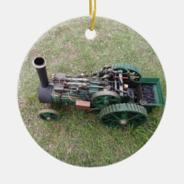 Ornamento De Cerâmica Modelo de Motor de Tração