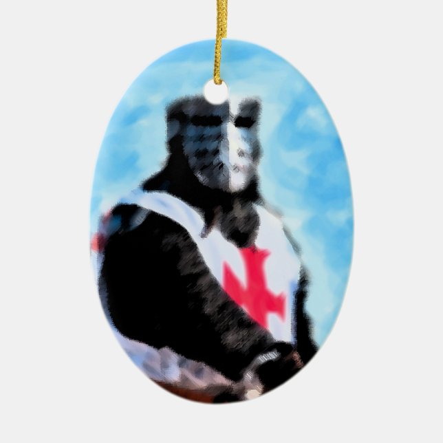 ORNAMENTO DE CERÂMICA MODELO KNIGHTS (Frente)