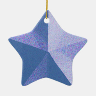 Ornamento De Cerâmica Modelo personalizável de ornamentação azul