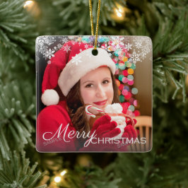 Ornamento De Cerâmica Modern Christmas Season's Greeting Gifts