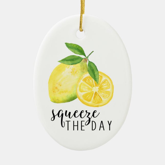 ORNAMENTO DE CERÂMICA MODERN KITCHEN LEMON PUN (Frente)