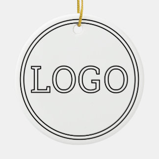 Ornamento De Cerâmica moderno, minimalista e elegante personalizado