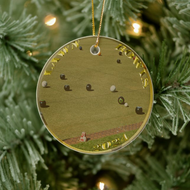 Ornamento De Cerâmica Moedas de Ouro 2024, (Árvore)