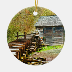 Ornamento De Cerâmica Moinho de Mingus, Great Smoky Mountains